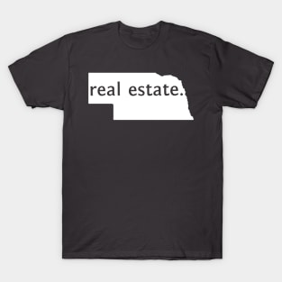 Nebraska State Real Estate T-Shirt T-Shirt